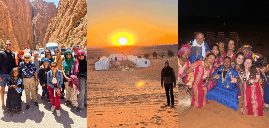 Marrocos Garganta de Dades Deserto do Saara Noite no deserto